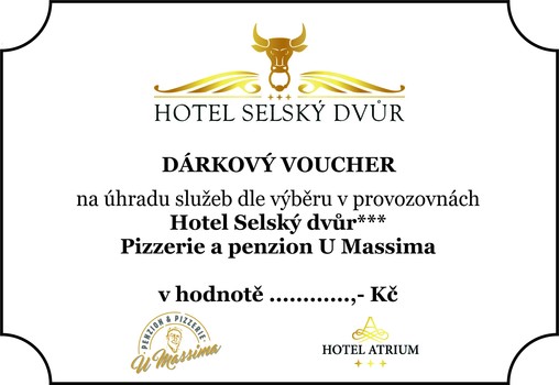 Dárkový voucher v hodnotě 500,-